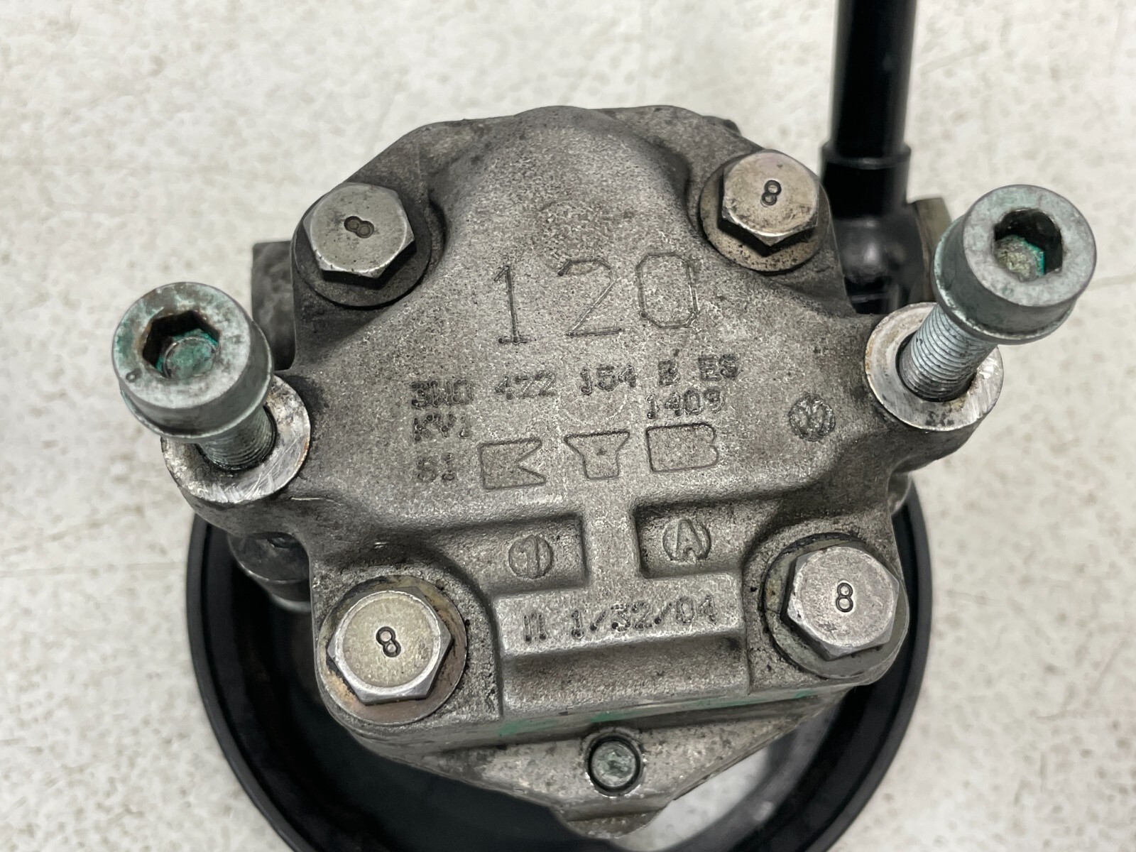 03 04 05 06 07 Bentley Continental GT Power Steering Pump 6.0L 1577 OEM