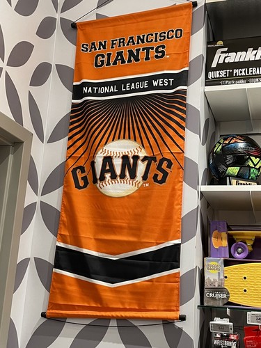 SF San Francisco Giants MLB Team Banner New In Package - Picture 2 of 3