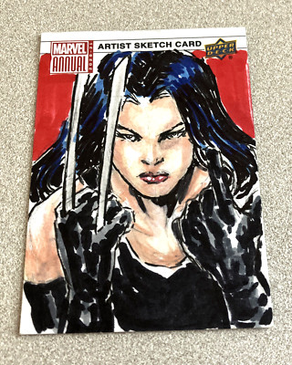 2020-21 Upper Deck Marvel Art Sketch Card #SKT Artist Ken Racho 1/1