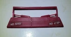 1986 Cobra Hydro Sled hydrosled FIN BAR rear original vehicle part GI Joe