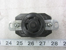 P&S Pass & Seymour 30A 250V 3Ø Hubbell 2720 Style Hart Lock Receptacle L15-30R