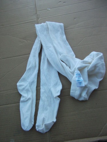 gap girls gray stripes tights xl xxl the childrens place white 12 14 lot 2 pairs - Picture 2 of 2