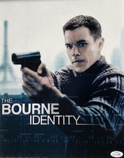 Matt Damon "The Bourne Identity" AUTOGRAPH Signed 11x14 Photo ACOA