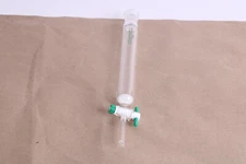 Chemglass Column Chromatography 24/40 CG-1189-09 1in X 8in 2mm Stpk W/ Frit Disc