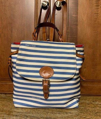 dooney and bourke nylon flap backpack