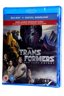 New Sealed Transformers The Last Knight Bonus Disc Blu Ray Region Free A B C 5053083122881 Ebay