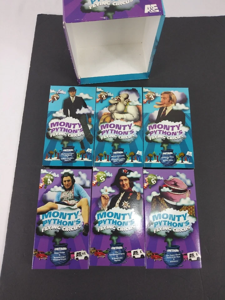 Monty Python's Flying Circus Complete Season #1 (6 Tape VHS Boxed Set) Excellent - Image 3 of 4