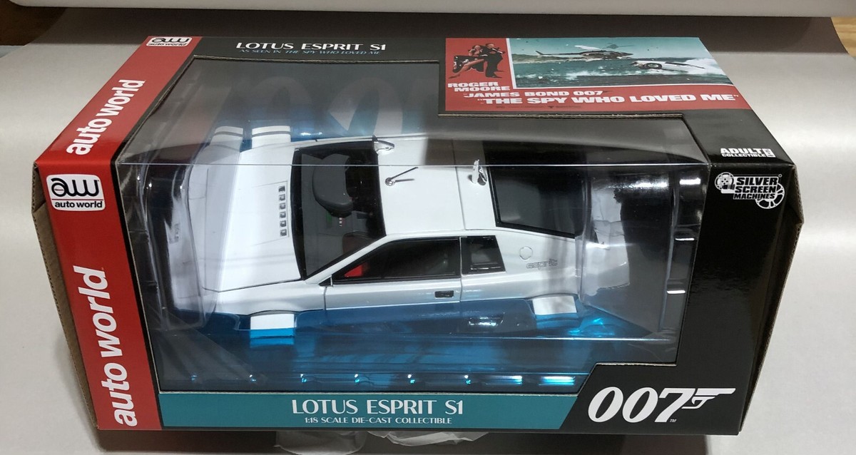 1/18オートアートロータスエスプリ007 LOTUS Espirit 1:18 Auto World 132 James Bond 007 | eBay