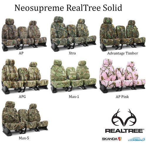 Coverking Custom Front Row Skanda Camo Seat Covers For Buick Truck/SUVs - Picture 10 of 77