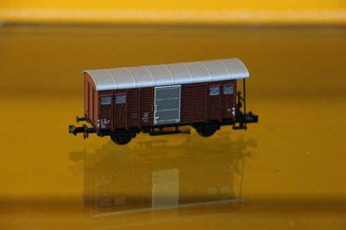 Hobbytrain N 31072  Gedeckter Güterwagen K3-GMS  SBB | Zustand: Neu