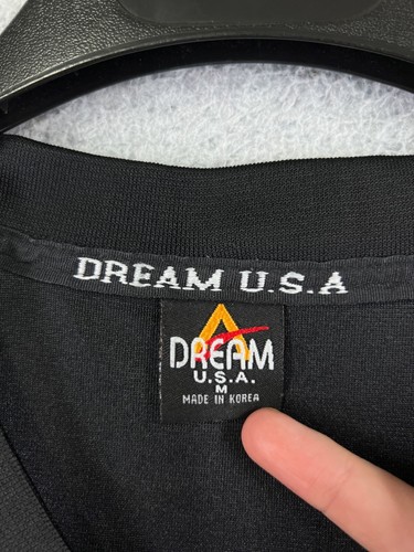 Dream USA Jersey Mens Medium Black Gray US Dallas 05 Polyester Street Wear - Picture 3 of 16