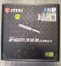 MSI B460M BOMBER Motherboard Intel B460 2 DDR4 Micro ATX LGA1200 1 M.2 DVI HDMI