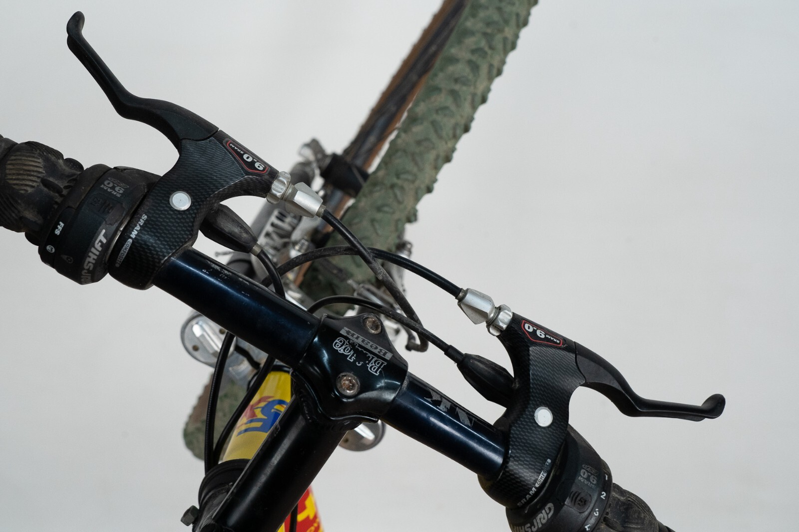 BATTAGLIN FULL DYNAMIX TWISTER STEEL LUGS LUGGED MTB VINTAGE OLD STM BRUBZ AVID