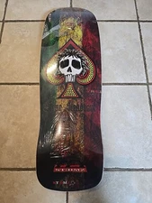 Vintage steve steadham Skateboard Sidewalk Surfboard signed NOS powell santa  