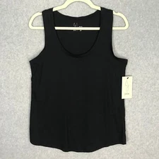 Joie Top Women Small Black Tank Jersey Basic Everyday Stretch Flowy Loose Active