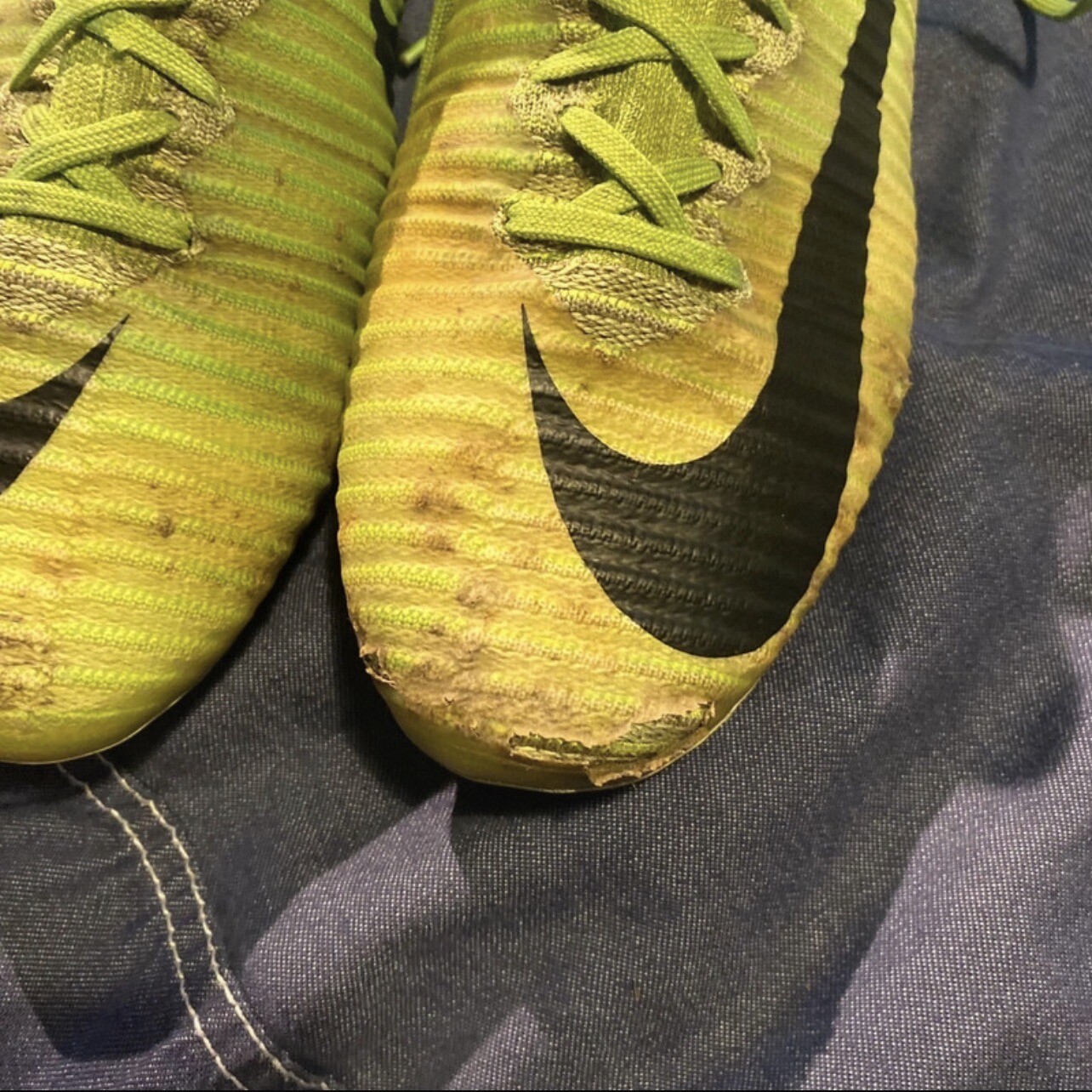 Nike Mercurial Superfly V FG Elite ACC Green Football Boots Size 9 eBay