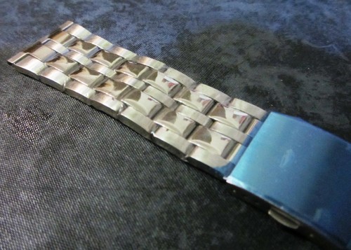 26 mm Edelstahl Jubiläumsband Riemen gerades Ende Ersatz - Bild 2 von 6