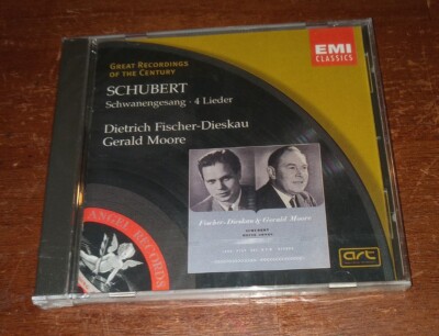 Schubert: Schwanengesang 4 Lieder (CD, 2001) EMI Dietrich Fischer-Dieskau NEW!