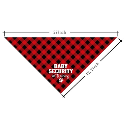 Baby Security in Training Dog Bandana Pet Dog Triangle Scarf Bandanas Bibs Pe... - Picture 2 of 4