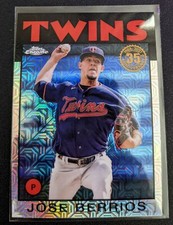 2021 Topps Series 2 Silver Pack Chrome Refractor #86TC-17 Jose Berrios Twins