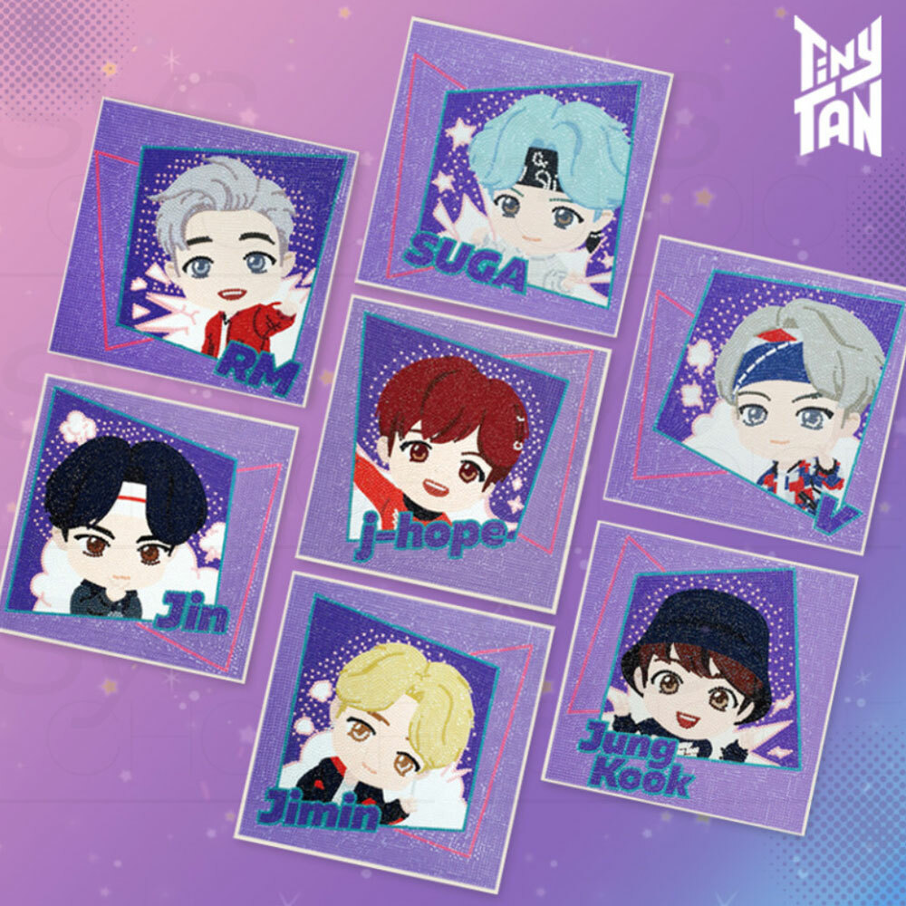 その他 TinyTAN DIY PAINITNG BTS TinyTAN Official Authentic Goods DIY Painting Face Ver +