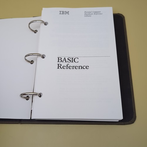 IBM BASIC Reference Guide Manual 6361134 Version 3.0 (Revised edition May, 1984) - Picture 10 of 11