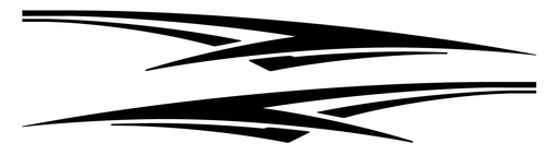 2 RV Trailer Camper  Graphics Decals Stripes -MGB182
