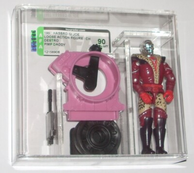 1997 Hasbro GI Joe Cobra ARAH Pimp Daddy Destro AFA 90 ARCHIVAL