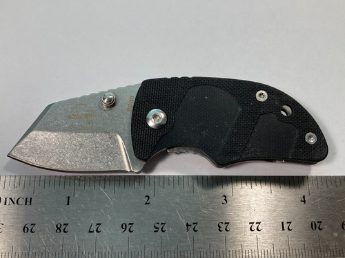 Boker Plus CB Design AUS 8 Frame Lock Folding Pocket Knife