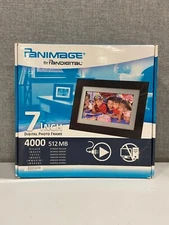 PanImage by Pandigital LED Digital Photo Frame 7” 4000 Images 512 MB Memory