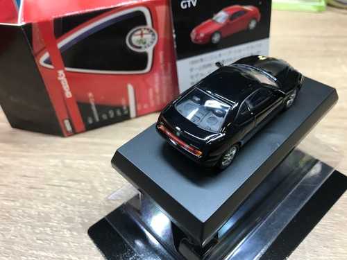 Kyosho - Colección Alfa Romeo - Alfa GTV - Negro - 1/64 - Mini Coche R42 - Imagen 11 de 15