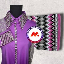 Western Showmanship Horsemanship Pleasure Show Shirt and matching show pad