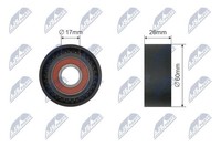 Nty RNK-BM-033 Spannrolle, Keilriemen FüR Bmw