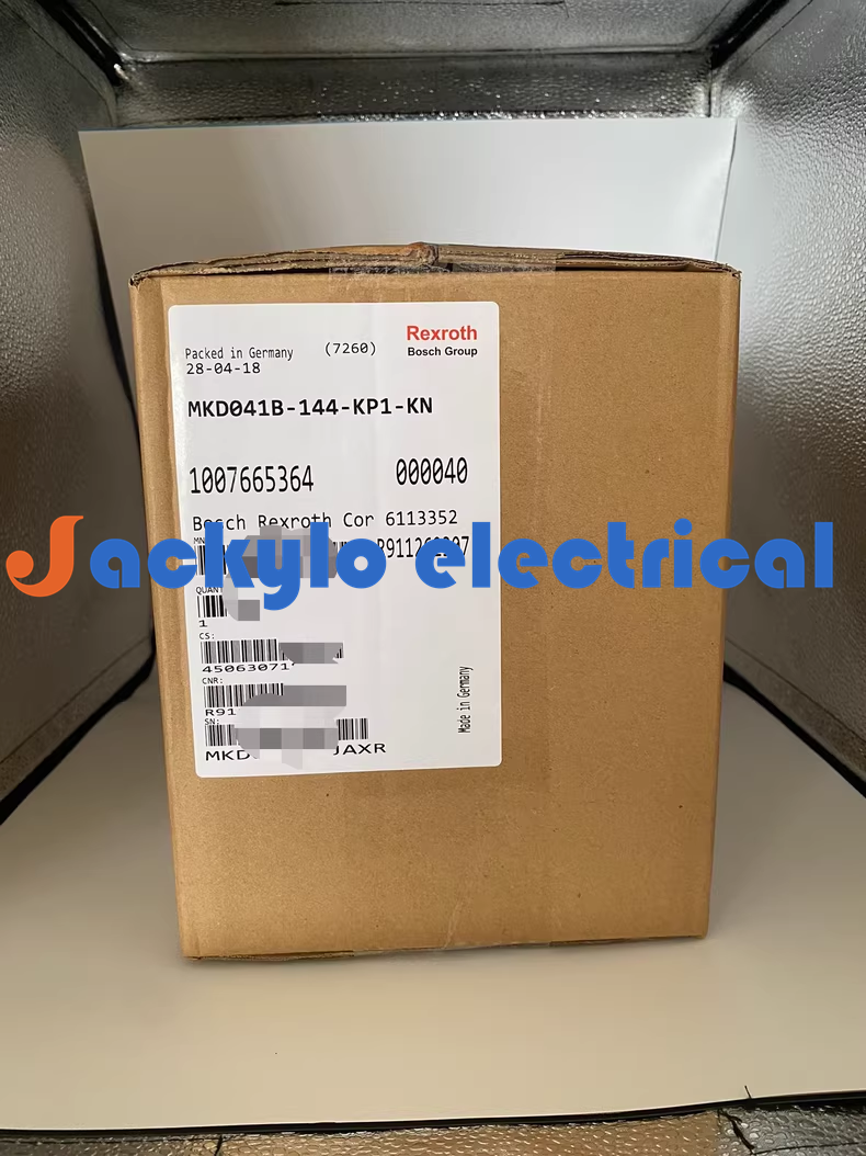 Rexroth MKD041B-144-KP1-KN Servo Motor Brand New, Factory Sealed Fast shipping