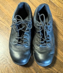 Thorogood Athletic Slip Resist Shoes Men 81/2W Women 101/2W Black Duty Tactical