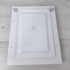 Pet Door, Medium, with Magnetic Flaps and Metal Frame, Strong and Durable