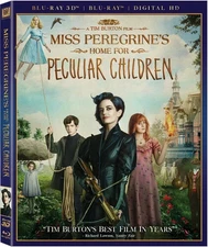 Miss Peregrine’s Home for Peculiar Children ~ Blu-ray + DVD 2016 w/Slipcover