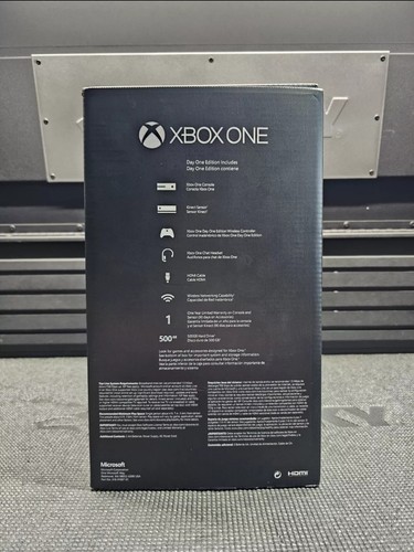 Microsoft Xbox One Day One Edition 500GB Black Console - Picture 4 of 6