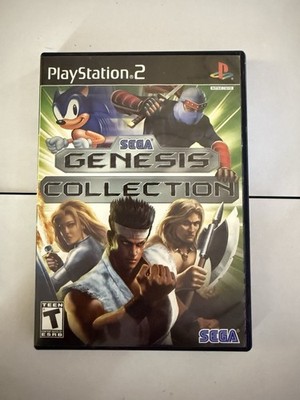 Sega Genesis Collection (Sony PlayStation 2, 2006) PS2 Complete CIB Clean disk