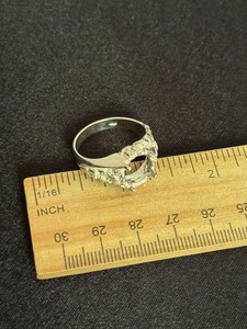 Sterling Silver Ring Setting- 6.4 Grams- Size 10- Vintage Estate Find