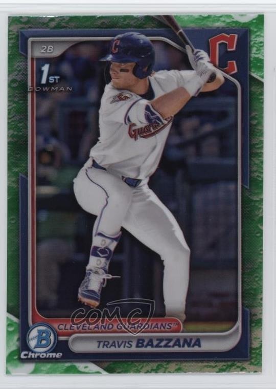 2024 Bowman Draft Chrome Lunar Glow Refractor Travis Bazzana #BDC-1 e6i