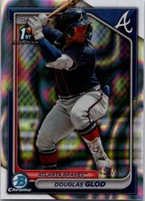 2024 Bowman Chrome 1st Bowman Douglas Glod #BCP-11 Hyper 155/399
