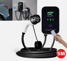 EV Charger Type 2 Electric Car Charging Station 32A 7KW with 5m Cable Card