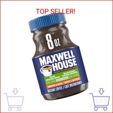 Maxwell House Original Roast Decaffeinated Instant Coffee, 8 oz Jar