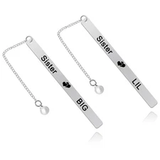 Funny Sister Bookmark Birthday Graduation Present for Women Teen Girl