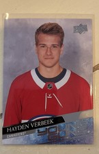 2020-21 Upper Deck Extended Series - Young Guns Hayden Verbeek #714 (RC)