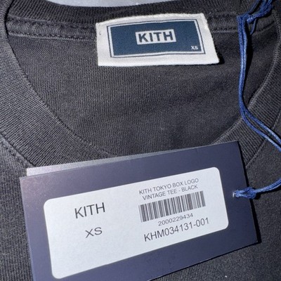 Kith Tokyo Box Logo Tee Black Size XS – Brand New Sold Out | eBay