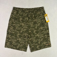 New Carhartt Boys Rugged Flex FORCE Camo Work Lightweight Shorts Sz XL 18/20