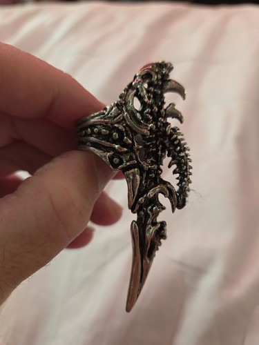 Axel Stocks Ring Rare  Signed Large Claw Size 9