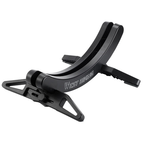 Cavalletto Bici Portapacchi 30-80Mm Larghezza Pneumatici Interno Bici Parcheggio Riparazione Display - Foto 7 di 8